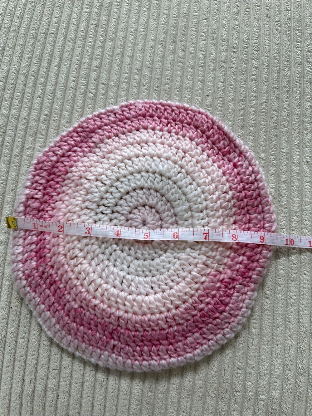 Handmade soft crocheted